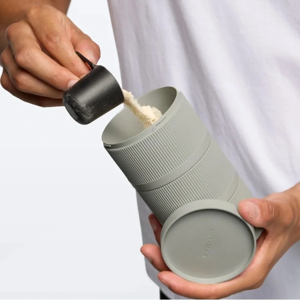 Stackable Gray Storage Containers - Picture 5 of 8